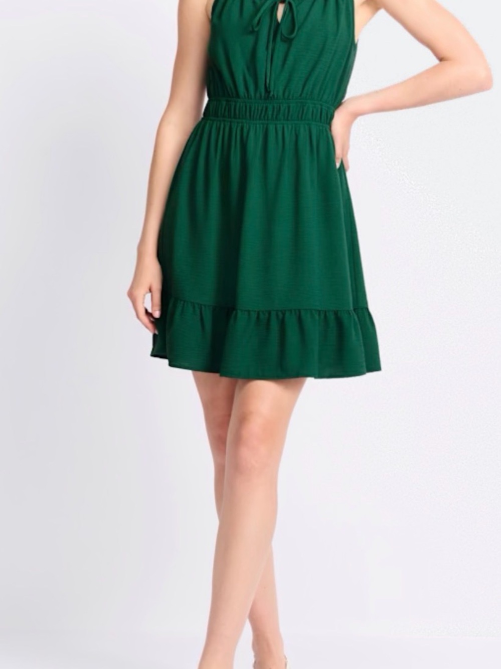 Gilli Alma Tier Hem Dress NWOT - Picture 2 of 7